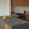 Elegant Marble Vinyl Peel & Stick Wallpaper Roll Self Adhesive Gray Textured Contact Paper (cover 30.78 sq. ft. ) - 2 of 4