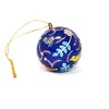 Slickblue Handcrafted Set of 2 Papier-Mâché Ornaments – Whimsical Bird & Animal Designs, 3" with Tassel Loops - 3 of 4