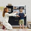 Kinder King Wooden Kids Play Kitchen, Toy Kitchen Playset for Toddler, Realistic Kitchen Sets w/Lights & Sounds, Gift for Boys Girls Age 3+ - 3 of 4
