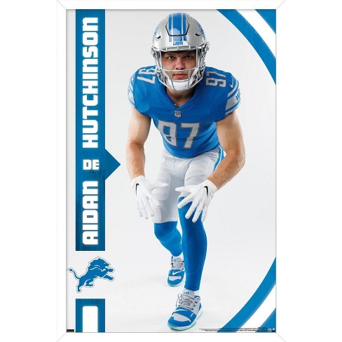 Nike Aidan Hutchinson Blue Detroit Lions Game Jersey At Nordstrom