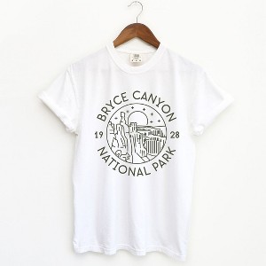 Simply Sage Market Women's Bryce Canyon National Park Short Sleeve Garment Dyed Tee - 1 of 4