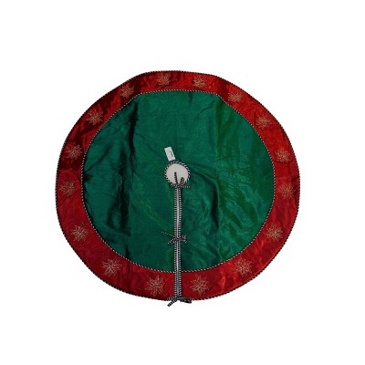 Season's Designs 52In Red/Green Tree Skirt