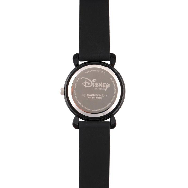 Boys' Disney Mickey Mouse Black Plastic Time Teacher Watch - Black, 5 of 7
