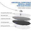 Beautimate TENS Unit Replacement Pads – Reusable Electrode Pads with 3.5mm Connector - 2 of 4