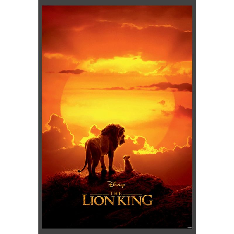 Boy's Lion King Pride Rock Movie Poster T-Shirt, 2 of 5