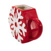 Transpac 4.25 In Snowflake Mug Christmas Seasonal Tabletop , Knit Design (1PC) - 3 of 3