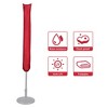 Yescom Outdoor Patio Umbrella Protective Cover Bag Polyester UV Resistance 7 to 10 Ft Red - 2 of 4