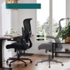FONTOI Task Chairs, Mesh Office Chair with Flip-up Armrests and Lumbar Support for Home Office, Black, 26.3"*48"*26.3" - 4 of 4