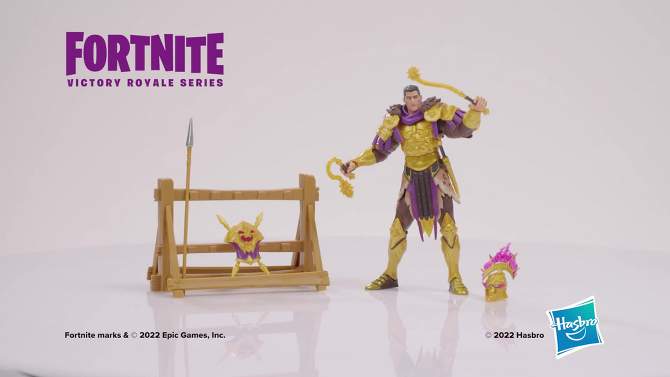 Hasbro Fortnite Victory Royale Series Menace (Undefeated) Action Figure, 2 of 8, play video