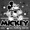 Men's - Disney - Mickey Mouse Making Moves Graphic Fleece Sweatshirt - 2 of 4