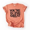 Simply Sage Market S.W.Smiley You're Doing Great Smiley Garment Dyed Tee - 3 of 4