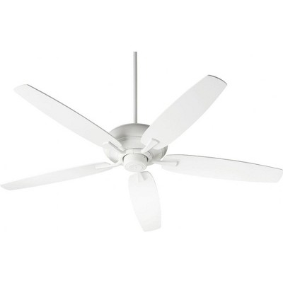 Quorum Lighting Apex 56 5-Blade Studio White Ceiling Fan