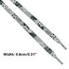 INSPIRE CHIC Tie-Dye Stars Flat Shoelaces for Sneakers Hiking Shoes 0.31'' 1 Pair - 3 of 4