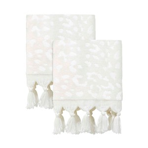 Nicole Miller Celina 2-Pack Hand Towel Set - 1 of 4