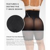 SHAPELLX Shapewear for Women Tummy Control High Waist Shaping Butt Lifting Shorts Seamless Slimmer Womens Body Shaper Panties—Black 38 - 2 of 3