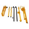 192in Drywall Lift Panel Rolling Hoist Jack Lifter 150 Lbs Load Capacity Jack Drywall Lift With Rolling Caster Wheel Construction Tool - 4 of 4