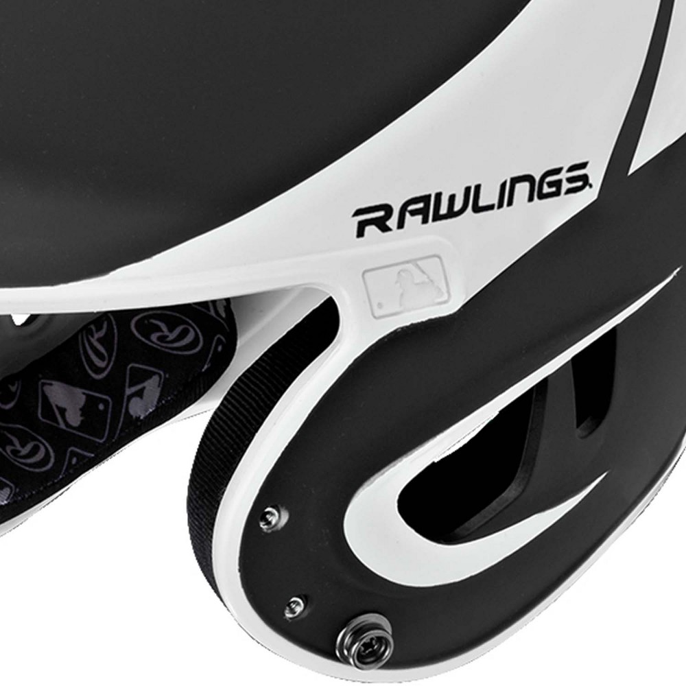 UPC 083321179358 product image for Rawlings Velo Batting Helmet Senior - Black/White | upcitemdb.com