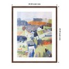 Kate and Laurel Framed Art Worlds View by Guilana Lazzerini, 34x42, Florence Medium Brown - 2 of 4