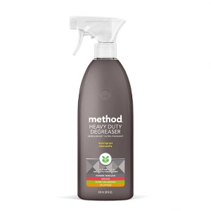 Method Lemongrass Cleaning Products Kitchen Degreaser Spray Bottle - 28 fl oz - 1 of 4