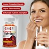 Alliwise CoQ10 200mg Coenzyme Q10 Supplements, Antioxidant Heart Health & Energy Support, 120ct - 3 of 4