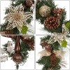 TackView 6 Ft Pre-Lit Christmas Garland with 20 Led Lights, Xmas Garland, Garland with Timer for Mantle Staircase Table Decoration - 3 of 4