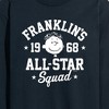 Men's - Peanuts - Franklins All Star Squad Long Sleeve Graphic T-Shirt - 2 of 4