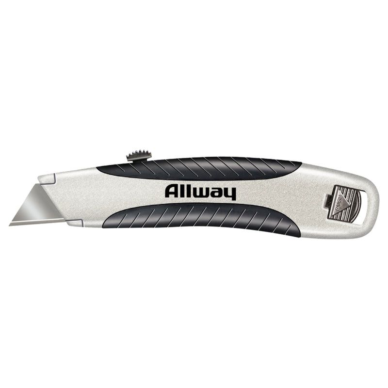 Allway 8.6 in. Utility Knife Black 1 pk, 1 of 2