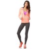 Aeropostale Womens Sequin Heart Hoodie Sweatshirt - 3 of 3
