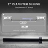 7FT Barbell Weight Bar, 700lbs Capacity Straight Weight Bar for Weightlifting and Power Lifting, Workout Barbell Fit 2'' Standard Weights - 2 of 4