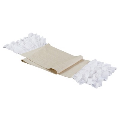 The Lakeside Collection Ruffled Table Runner or Placemats
