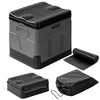 LakeForest "Portable Folding Toilet for Car Camping, Hiking, Boating, Outdoor Travel with Carry Bag & Lid"Black - 4 of 4