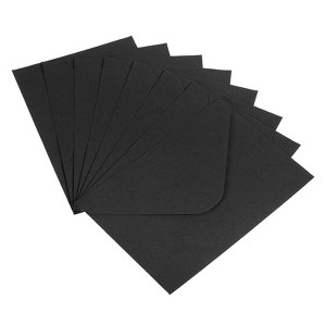 Unique Bargains Blank Paper Mini Vintage DIY Greeting Card Envelopes 50 Pcs - 1 of 4