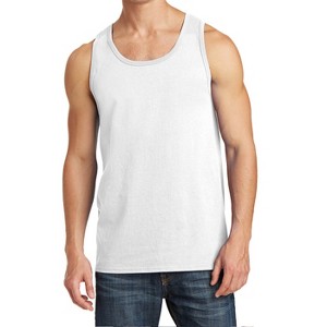Mafoose Mens Solid Cotton Tank Top Sleeveless Tee Shirt for Sports, Gym, Fitness, Beach - 1 of 4