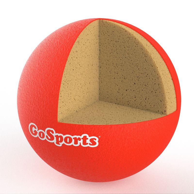 GoSports Soft Skin Foam Playground Dodgeballs - 6 Pack for Kids (6 Inch), 4 of 6