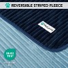 PetAmi Waterproof Dog Blanket, Leakproof Cat Throw, Plush Striped Reversible Blanket for Small Medium Large Pet - 3 of 4