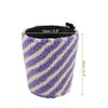Unique Bargains Car Trash Can With Hook Hanging Front Rear Seat Cotton Trash Bin 1 Pc - 3 of 4