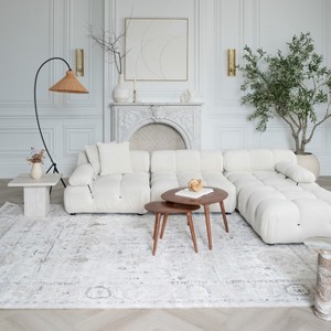 Rug Branch Atlas Distressed Scandinavian Indoor Area Rug - 1 of 4