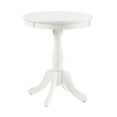 target white round table