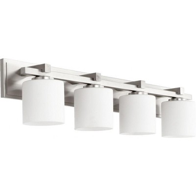 Quorum Lighting 4 - Light Vanity in  Satin Nickel