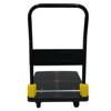 VisioGear Foldable Platform Push Hand Truck Cart Dolly, 880 lbs. Weight Capacity, 2 Swivel Brake Wheels, Black, 35.8"*23.6"*35.6" - 2 of 4
