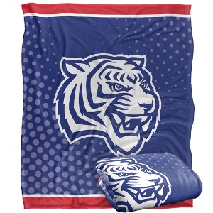 Tennessee State University Logo Dots Silky Touch Blanket White 50x60 - 1 of 4