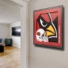 NFL Arizona Cardinals 3D Logo Series Wall Art - 12"x12" - 3 of 4