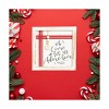 Transpac Wood 9.5 in. Multicolored Christmas Ticking Stripe Block Decor - 2 of 3