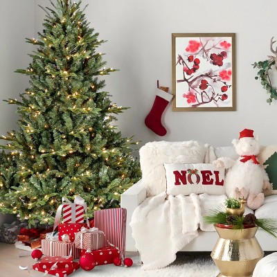 Artificial Trees Christmas Simulate Nature Advance ,Premium Hinged Spruce PE+PVC Xmas Tree ,Home Decoration-Maison Boucle