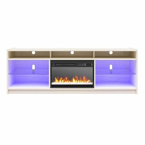 Ameriwood Home Luna Fireplace TV Stand for TVs up to 75" - 1 of 4