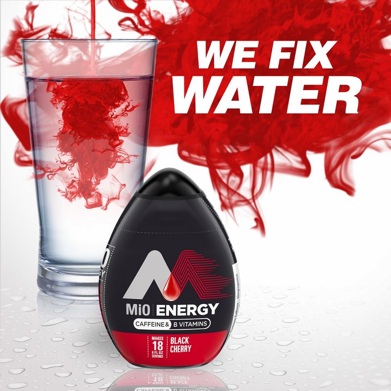 MiO Energy Black Cherry Liquid Water Enhancer - 1.62 fl oz Bottle, 3 of 15