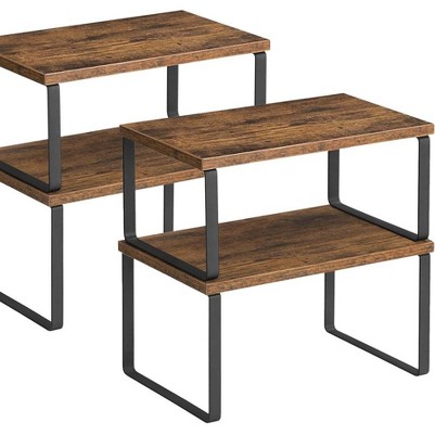 black and rustic brown