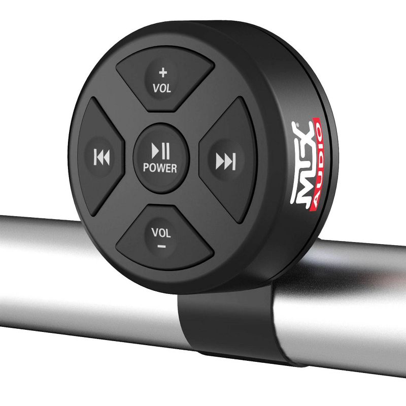MTX MUDBTRC Universal Boat Motorcycle Bluetooth Audio Receiver & Remote Control, 2 of 6