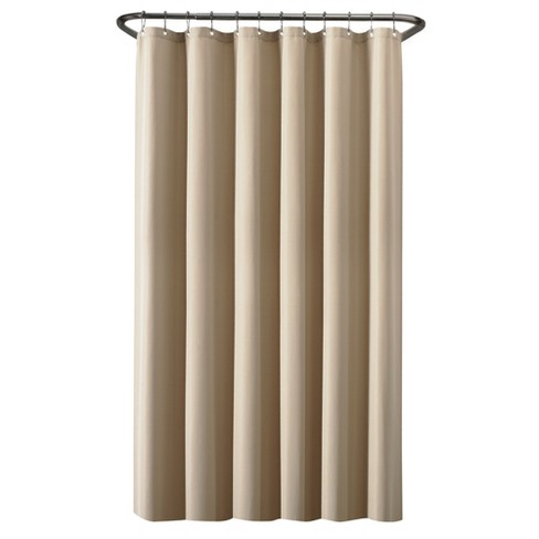 Waterproof Shower Liner Beige Zenna, Fabric Shower Curtain Liner Target