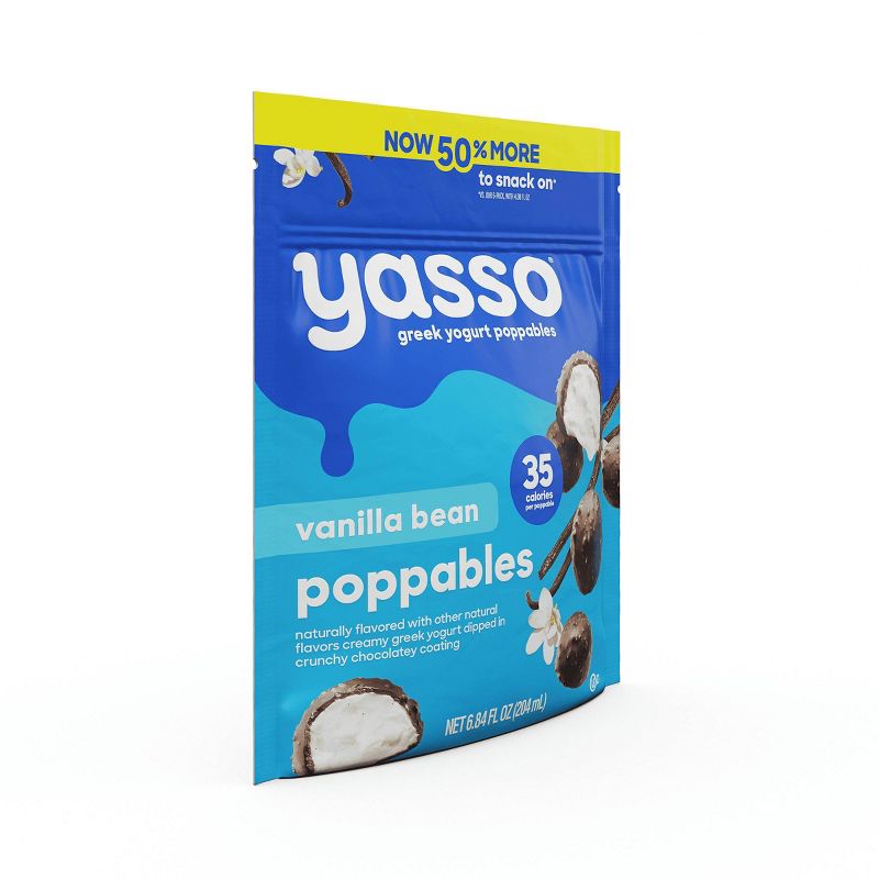 Yasso Frozen Greek Yogurt - Vanilla Bean Poppables - 6.84 fl oz, 2 of 6